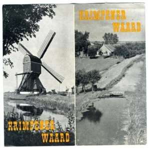  Krimpener Waard Booklet The Netherlands 1950s Holland 