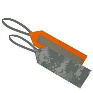   poly this luggage marker is us army acu pattern camo on one side the