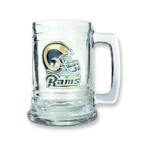  NFL St. Louis Rams Glass Tankard 15oz