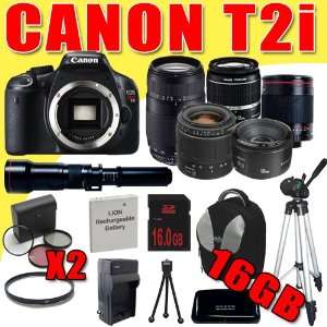 APS C Digital SLR Camera w/ Tamron AF 28 80mm f/3.5 5.6 + Tamron AF 75 