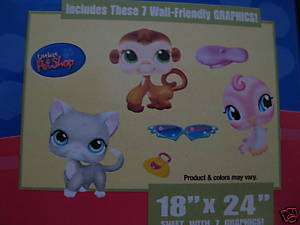 Littlest Pet Shop Wall Decorations Graphics  