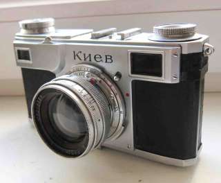 Russian Contax R/F camera KIEV 2 1953 lens JUPITER 8  