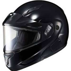 HJC Solid Mens CL Max II Snow Racing Snowmobile Helmet   Black / 3X 