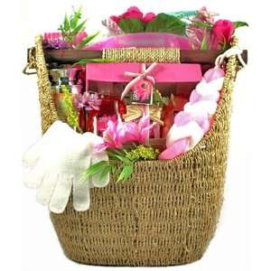  Luxury Spa Basket for Women   Christmas Holiday Gift Idea 