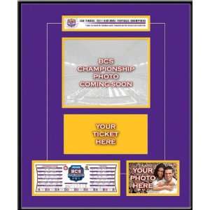    LSU Tigers 2011 BCS Champions Ticket Frame