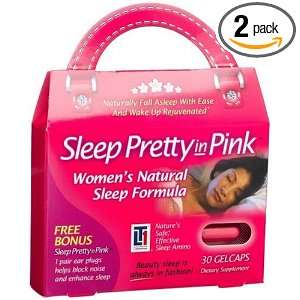  Sleep Pretty In Pink Pill, 30 Count Boxes (Pack of 2 