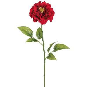  Faux 28 Zinnia Spray Red (Pack of 12) Beauty