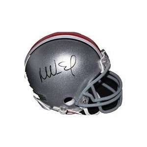  Mike Vrabel autographed Football Mini Helmet (Ohio State 