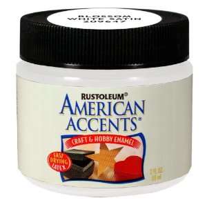 Rust Oleum 209647 American Accents Craft And Hobby Paint Jar, Blossom 