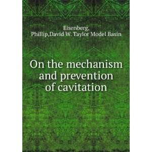   of cavitation Phillip,David W. Taylor Model Basin Eisenberg Books