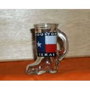  Houston TX Boot shotglass