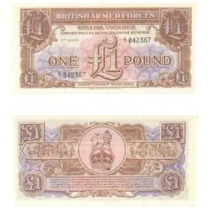   1956) 1 Pound, 3rd Series Special Voucher, Pick M29 
