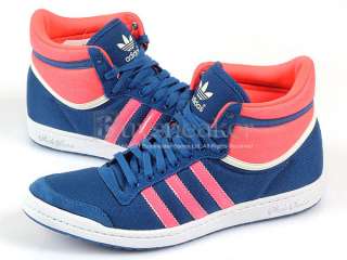 Adidas Top Ten Hi Sleek W Lone Blue/Turbo/Spray Originals 2011 F/W 