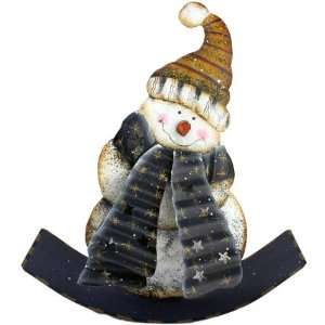  Quality Metal Snowman Rocker/ Small