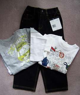 NWT BOYS Back 2 School Jeans, Shirts, Gymboree Jacket 4  