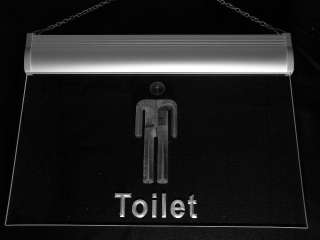   Men Male Boy Toilet Washroom Restroom Display Neon Light Sign  