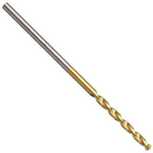 Chicago Latrobe 159HPT High Speed Steel Short Length Drill Bit, TiN 