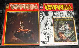 Vampirella Warren Comic Horror Magazine Run Collection Lot 120pc w/ #1 