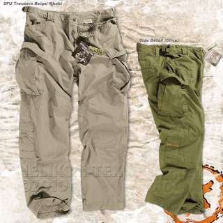 HELIKON MENS SPECIAL FORCES SFU TACTICAL TROUSERS ARMY COMBAT CARGO 