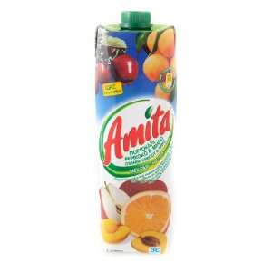 Amita Orange, Apple and Apricot Juice  Grocery & Gourmet 