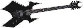 Rich NJ Deluxe Warbeast Electric Guitar Onyx 701963018407  