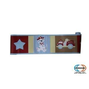   Wall Border For Boutique Fire Truck 13 PCS Crib Bedding Set Baby