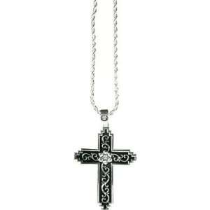  Western Edge Filigree Cross Necklace Jewelry