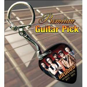  Incubus 2011/2012 Tour Premium Guitar Pick Keyring 