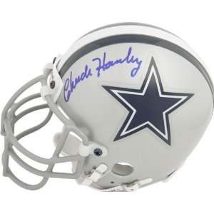  Chuck Howley Dallas Cowboys Autographed Mini Helmet 