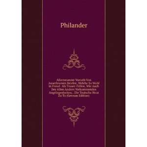   Teutsche Heut Zu Ta (German Edition) (9785874060947) Philander Books