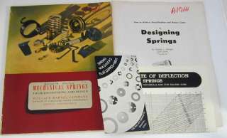 Mechanical Springs Their Engineering and Design Wallace Barnes Company 