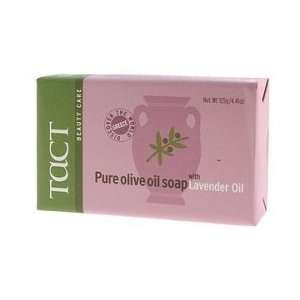  Tact Body Care Products   Lavender   Olive Oil Bar Soaps 4 