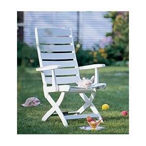    Resistant Caribic High Backed Resin Chair Patio, Lawn & Garden