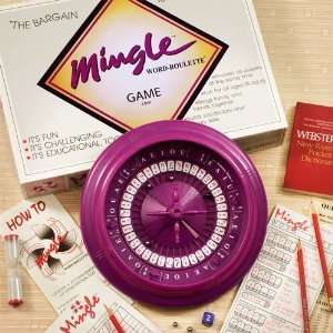  Mingle Word Roulette Game Home & School Edition Toys 