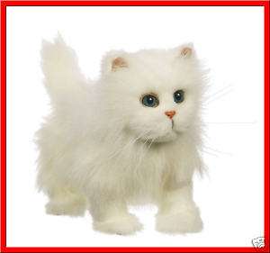 FurReal Friends LULU My WALKIN KITTY Cat ALL White ~NEW  