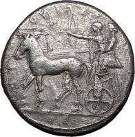 Sicily.Selinus, 466 BC.,Silver Tetradrachm.Apollo & Artemis / River 