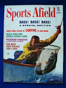 Vintage Sports Afield May 1964 Cover By John Scott  