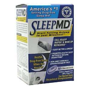  Iovate Health Sciences Sleep MD, EZ Swallow Caplets, 30 ct 
