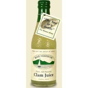 Bar Harbor Clam Juice, 8 Ounce Glass (Pack of 6)  Grocery 