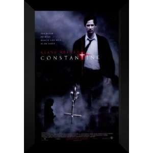  Constantine 27x40 FRAMED Movie Poster   Style B   2005 