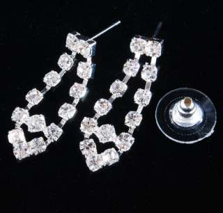 material rhinestone alloy quantity 1set effect silver plated ear style 