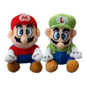  Nintendo Super Bros. Mario and Luigi Plush Doll Set   Cute 