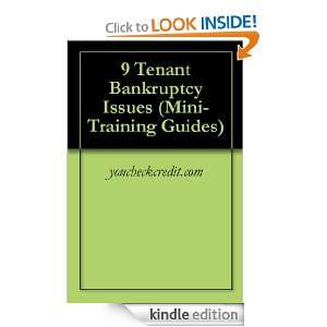Tenant Bankruptcy Issues (Mini Training Guides) youcheckcredit 