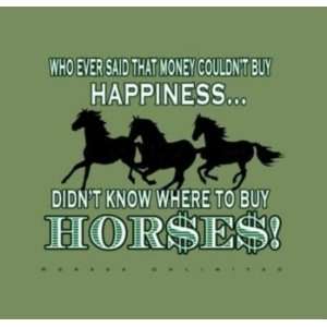  Buy Horses T Shirt Large