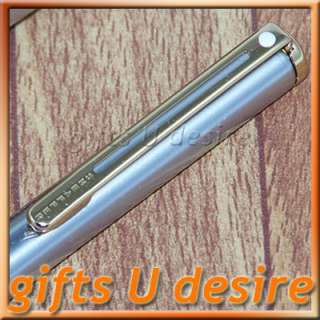 SHEAFFER Agio Stainless Steel GT Ball Pen   Premium Box  
