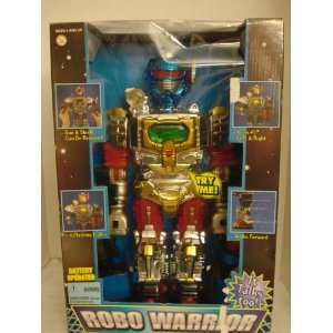    Robo Warrior Robot Walks, Talks, and Shoots by Fishel Toys & Games