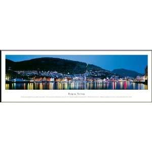  Bergen, Norway   Panoramic Print   Framed Poster