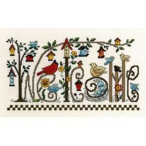 Every Bird Welcome   Cross Stitch Pattern Arts, Crafts 