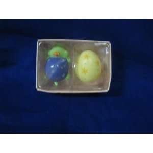  Russ 27756 Turtle and Yellow Egg Salt and Pepper Shaker 
