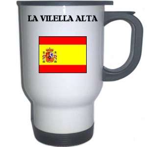  Spain (Espana)   LA VILELLA ALTA White Stainless Steel 